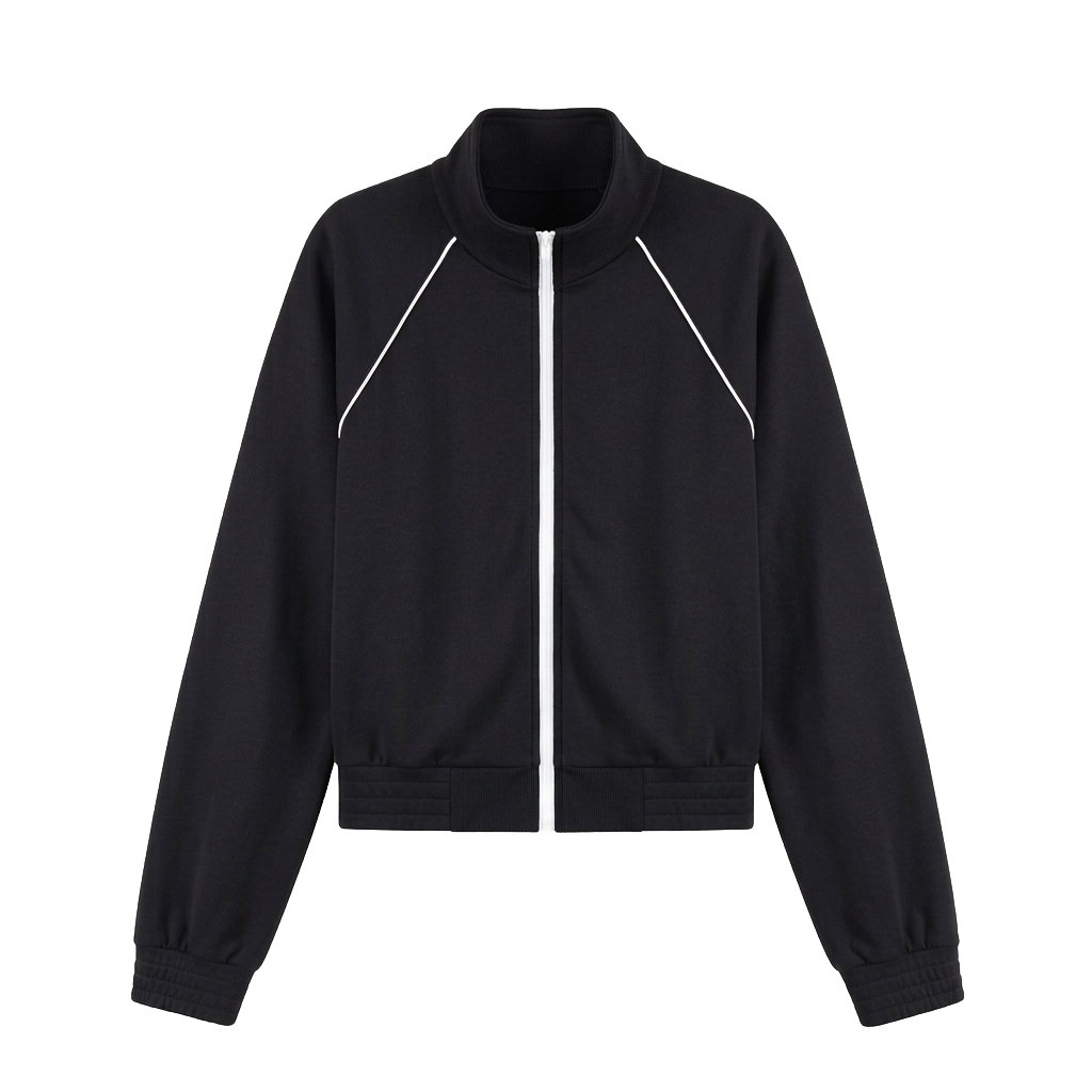 Piping Woven Track Jacket
