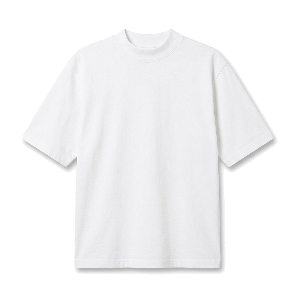 Mock neck short sleeve