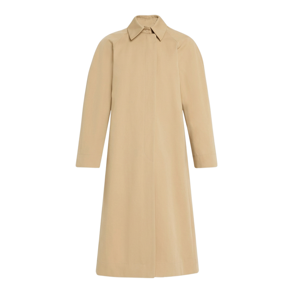 Single-Breasted Mac Coat