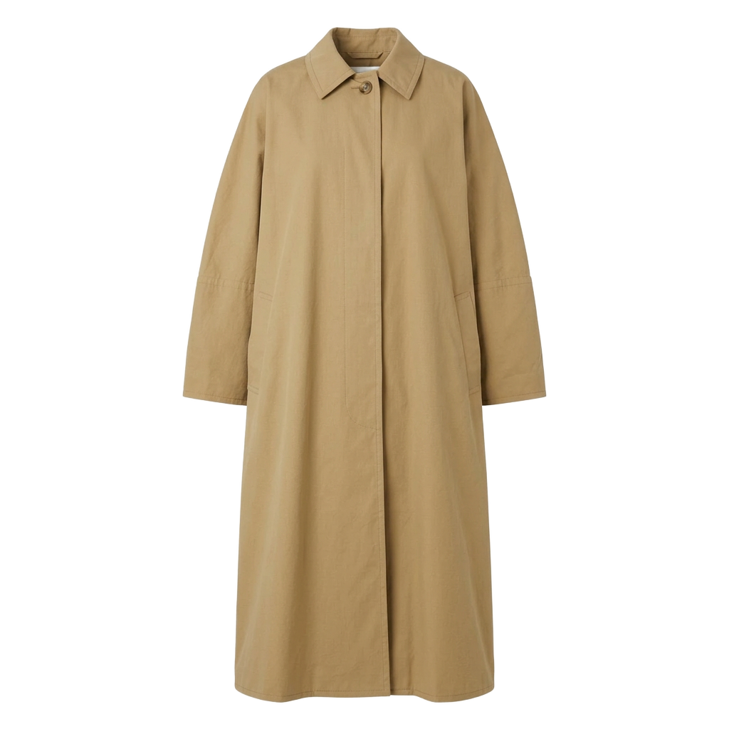 Classic A-Line Mac Coat