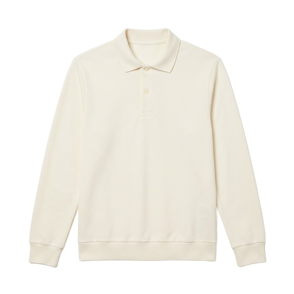 rugby-style sweatshirt