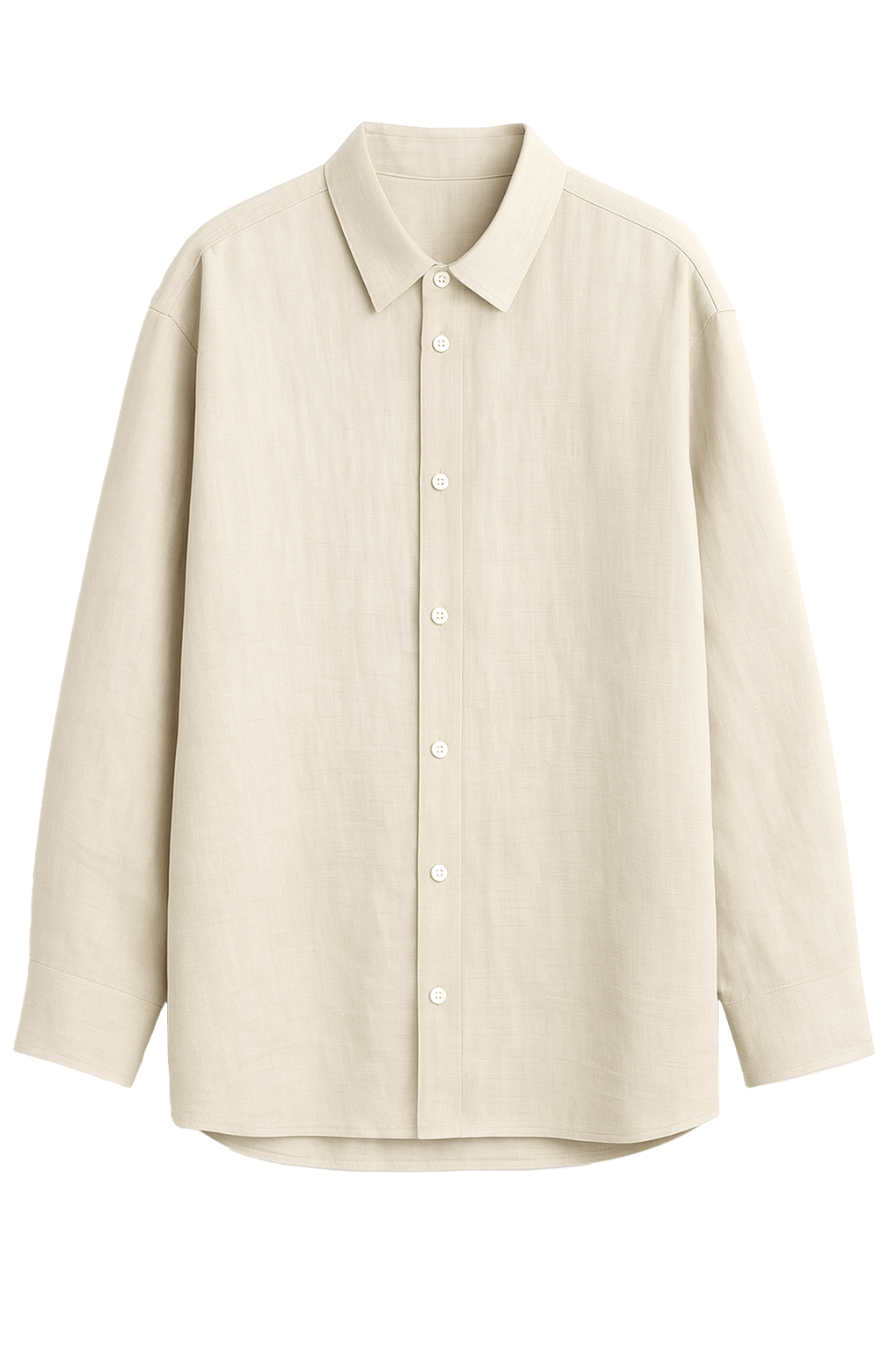 Linen Classic Collar Shirt