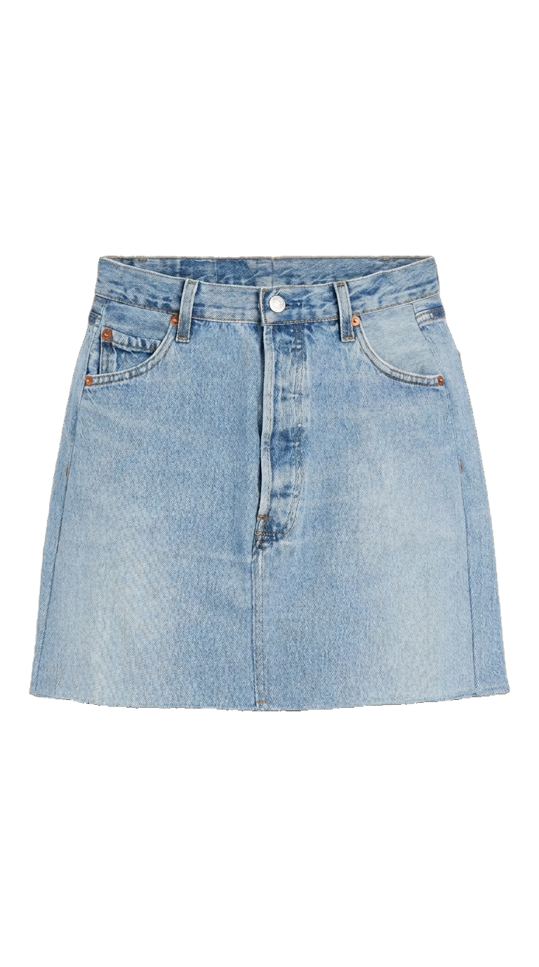 Denim Mini Skirt