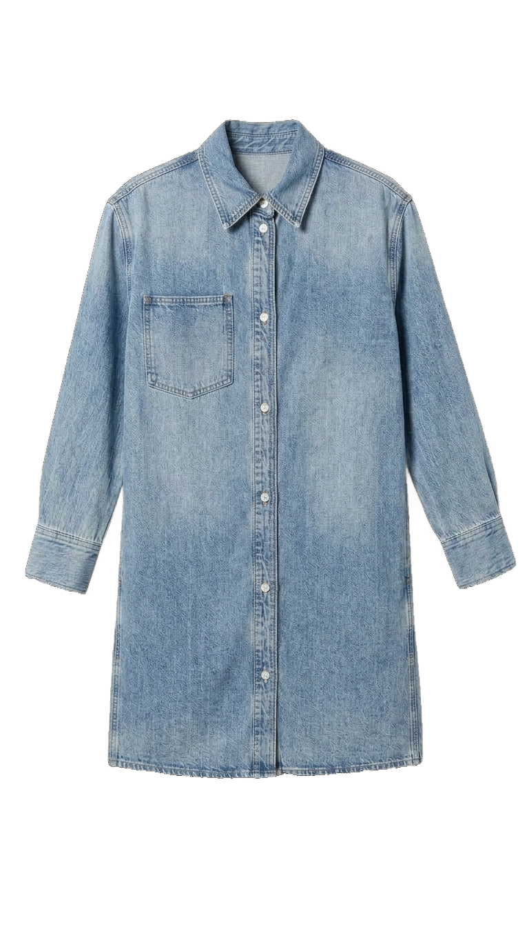 Denim Shirts Dress