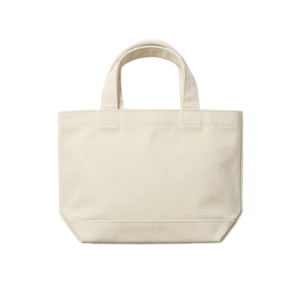 Mini canvas tote bag