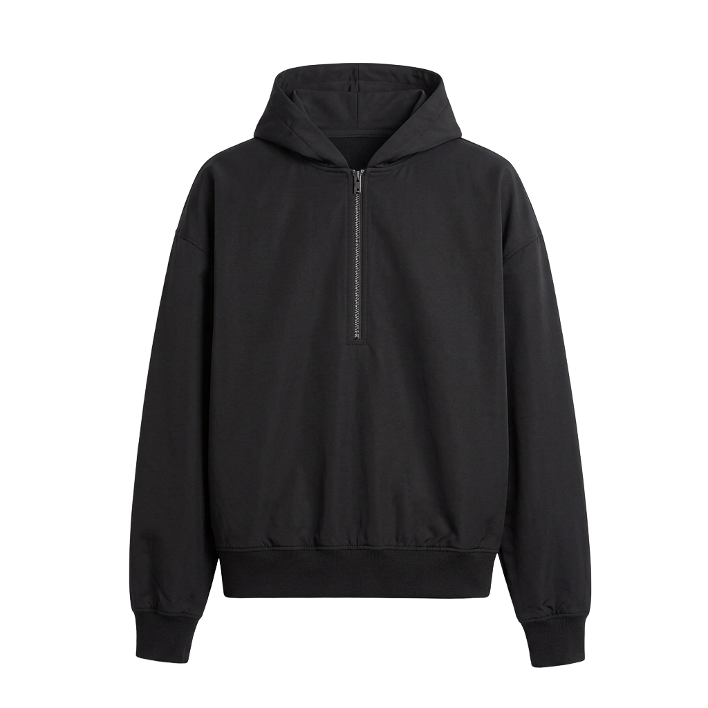 Half-Zip Hoodie Nylon