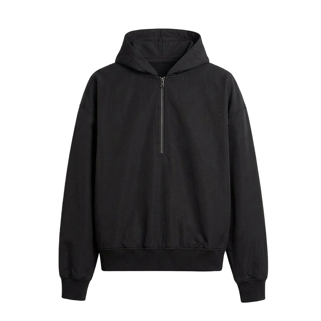 Half-Zip Hoodie Nylon