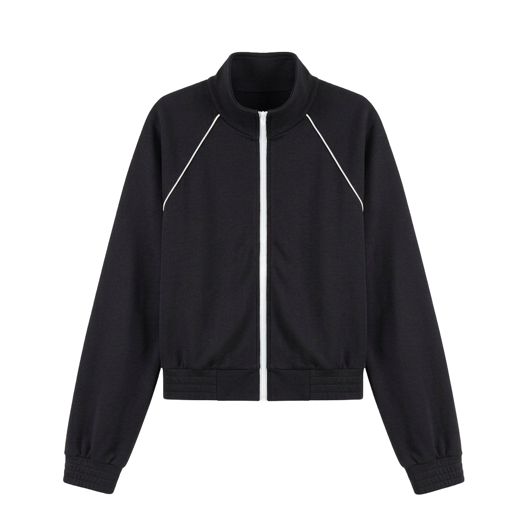 Piping Woven Track Jacket