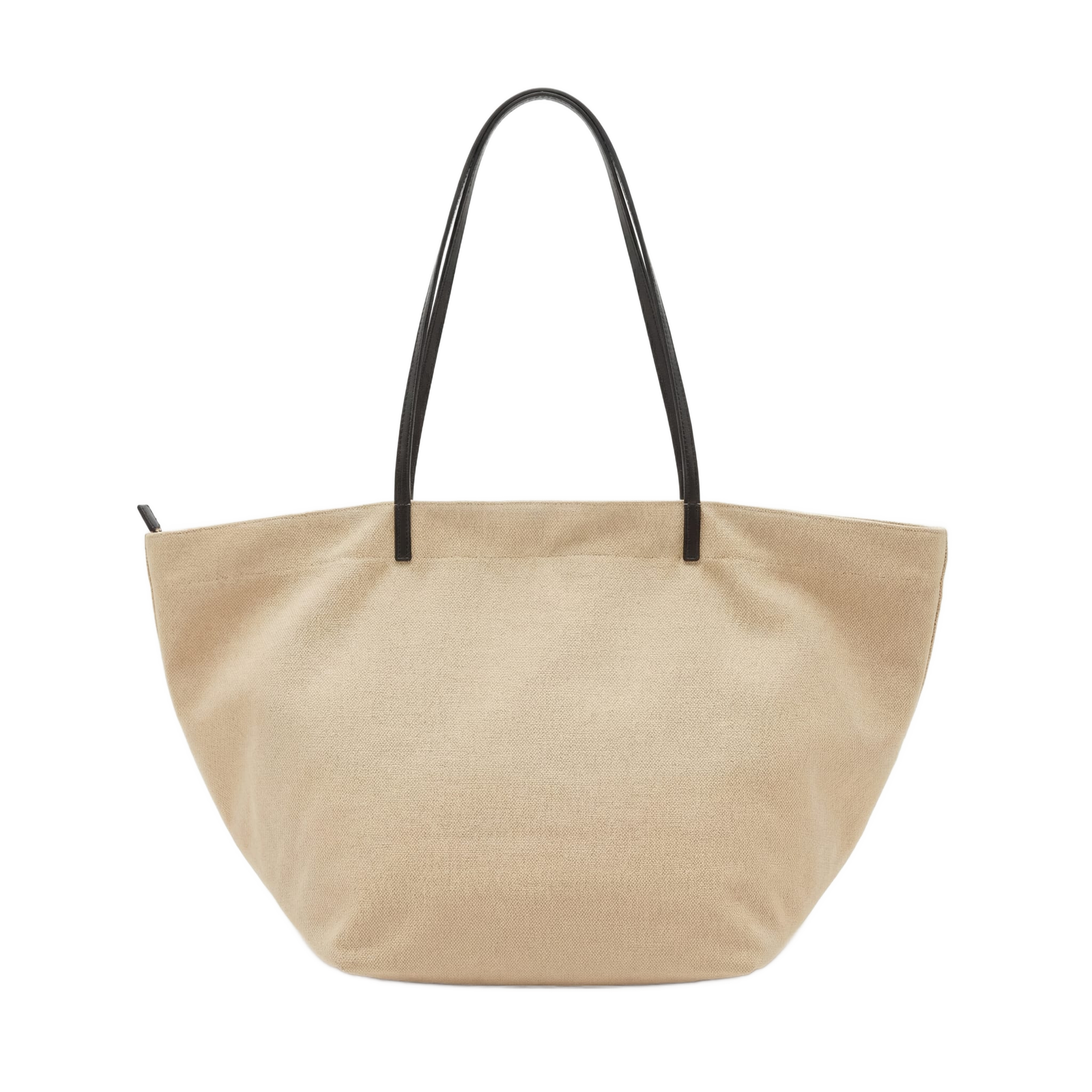 Canvas Half Moon Tote Bag