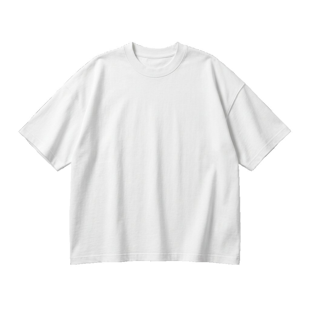 oversized drop shoulder T-shirt