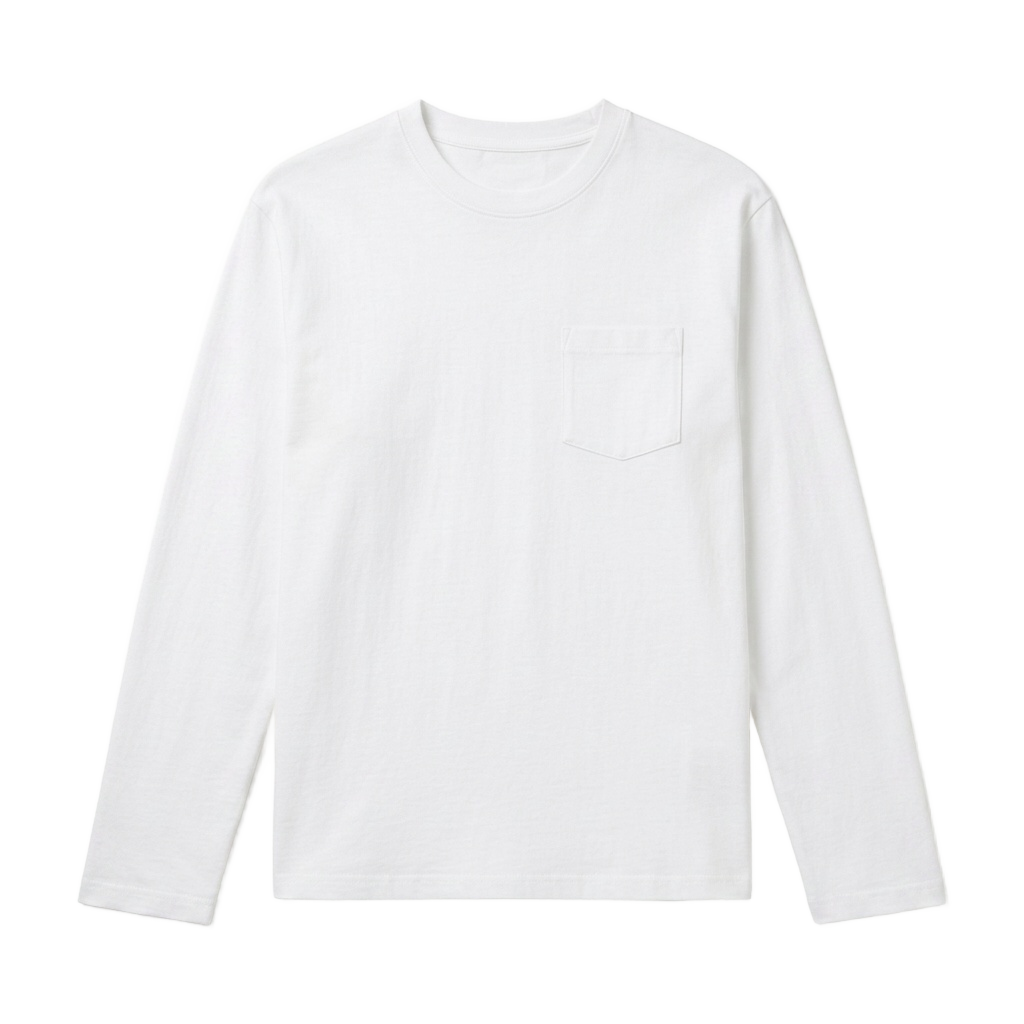 Long Sleeve pocket T-shirt