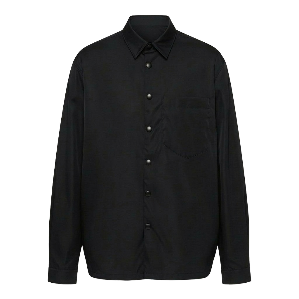 Snap-Button Shirt
