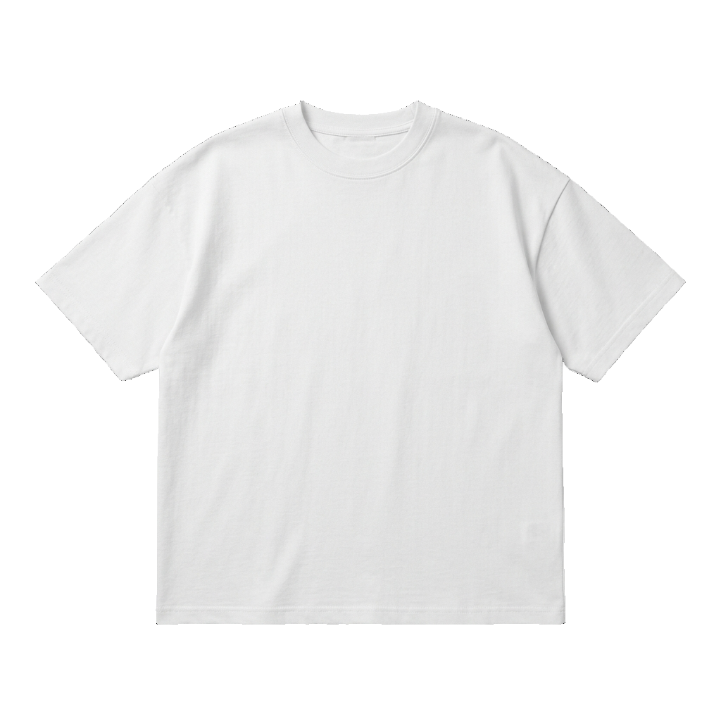 boxy oversized t-shirt/ Cropped Tee