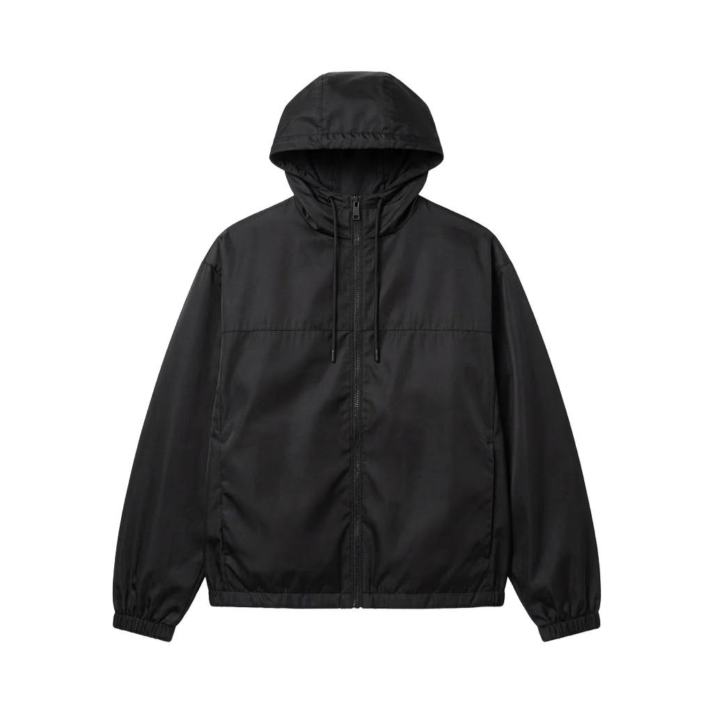 Hooded Windbreaker Jacket