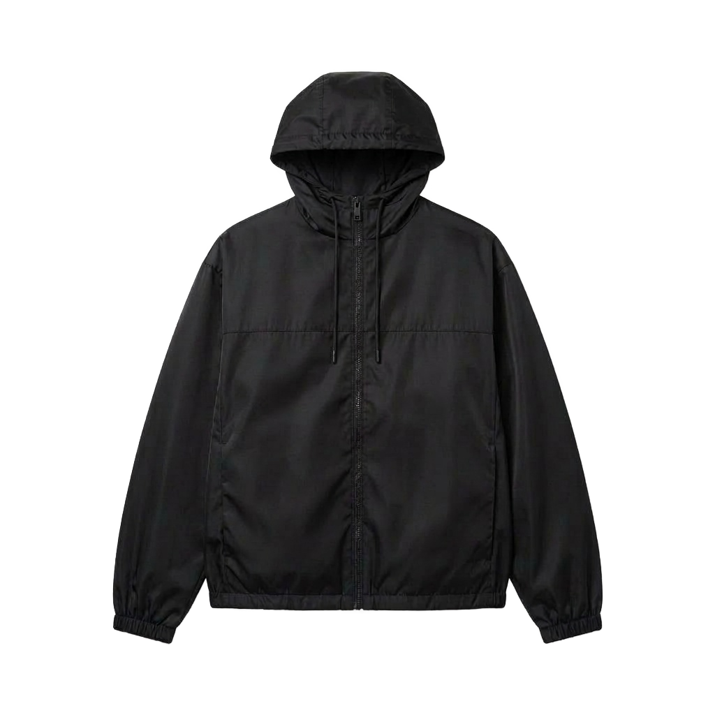Hooded Windbreaker Jacket