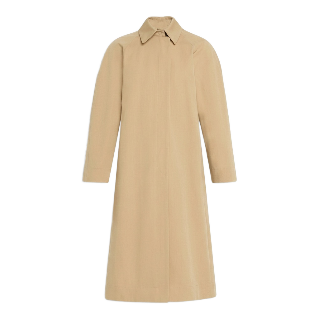 Single-Breasted Mac Coat