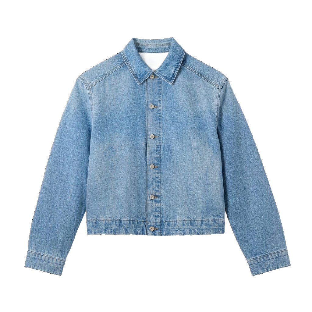 Denim Cropped Jacket