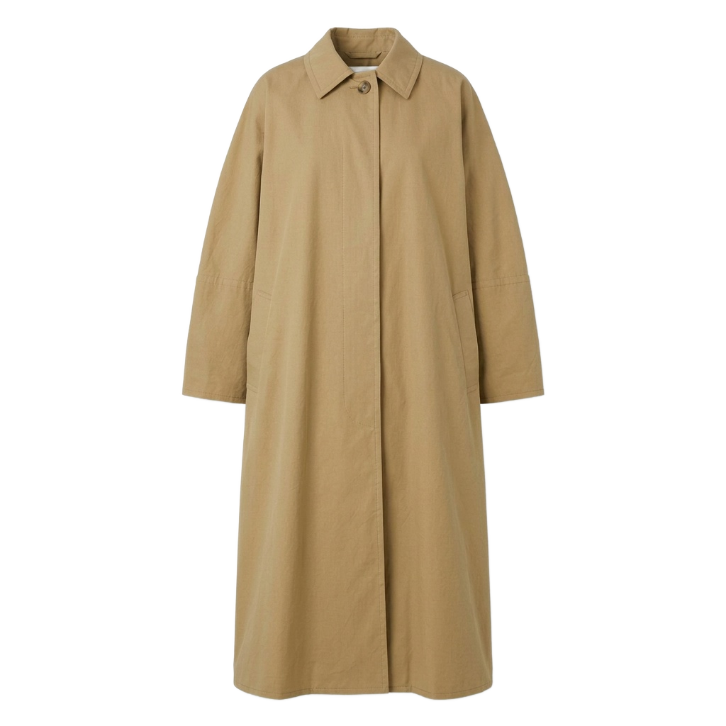 Classic A-Line Mac Coat