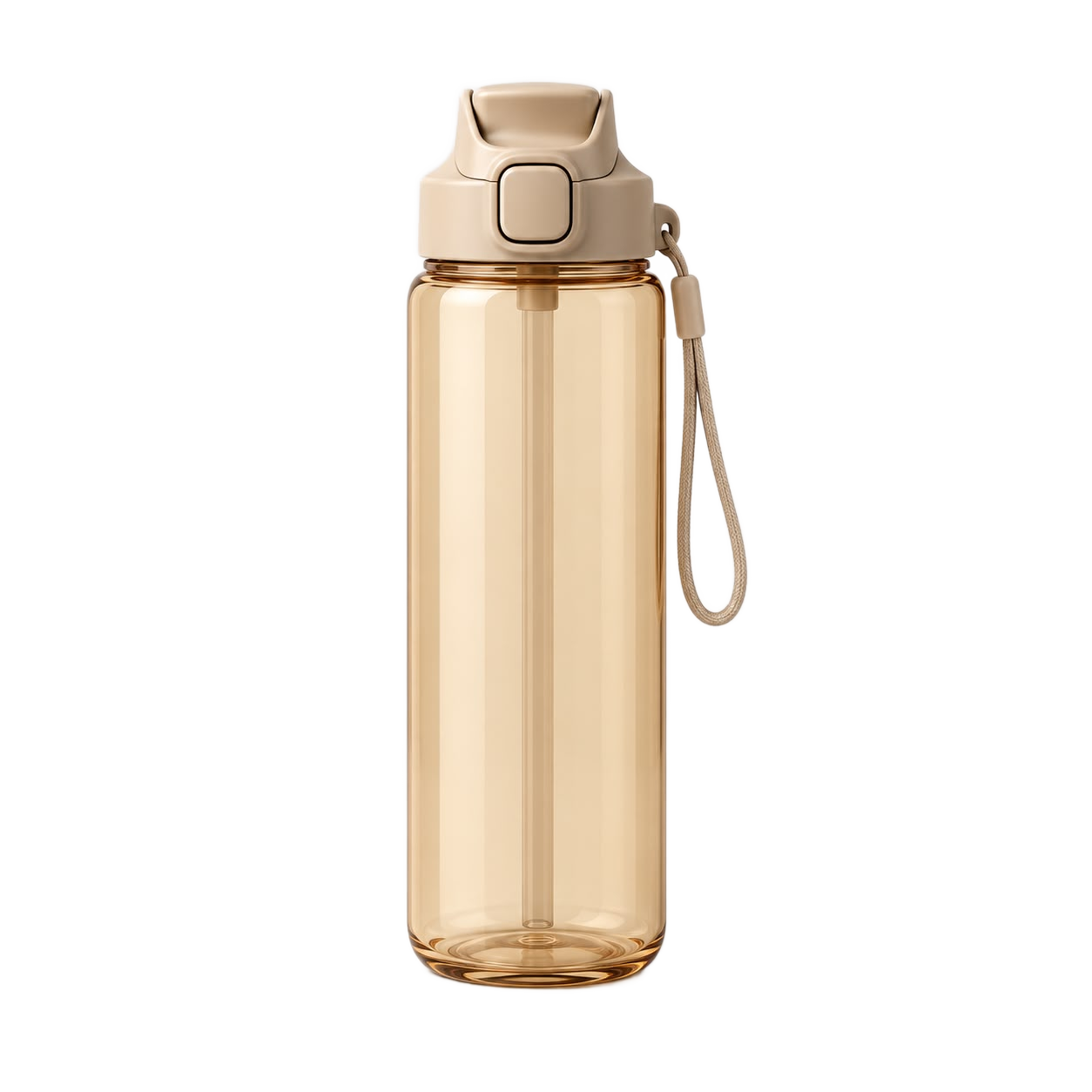 Amber Flip-Lid Water Bottle