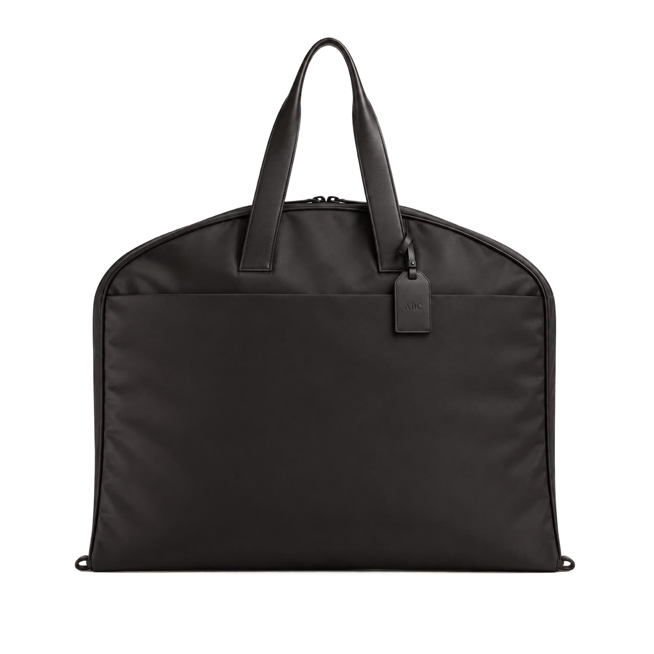 Black Fold-Over Garment Bag