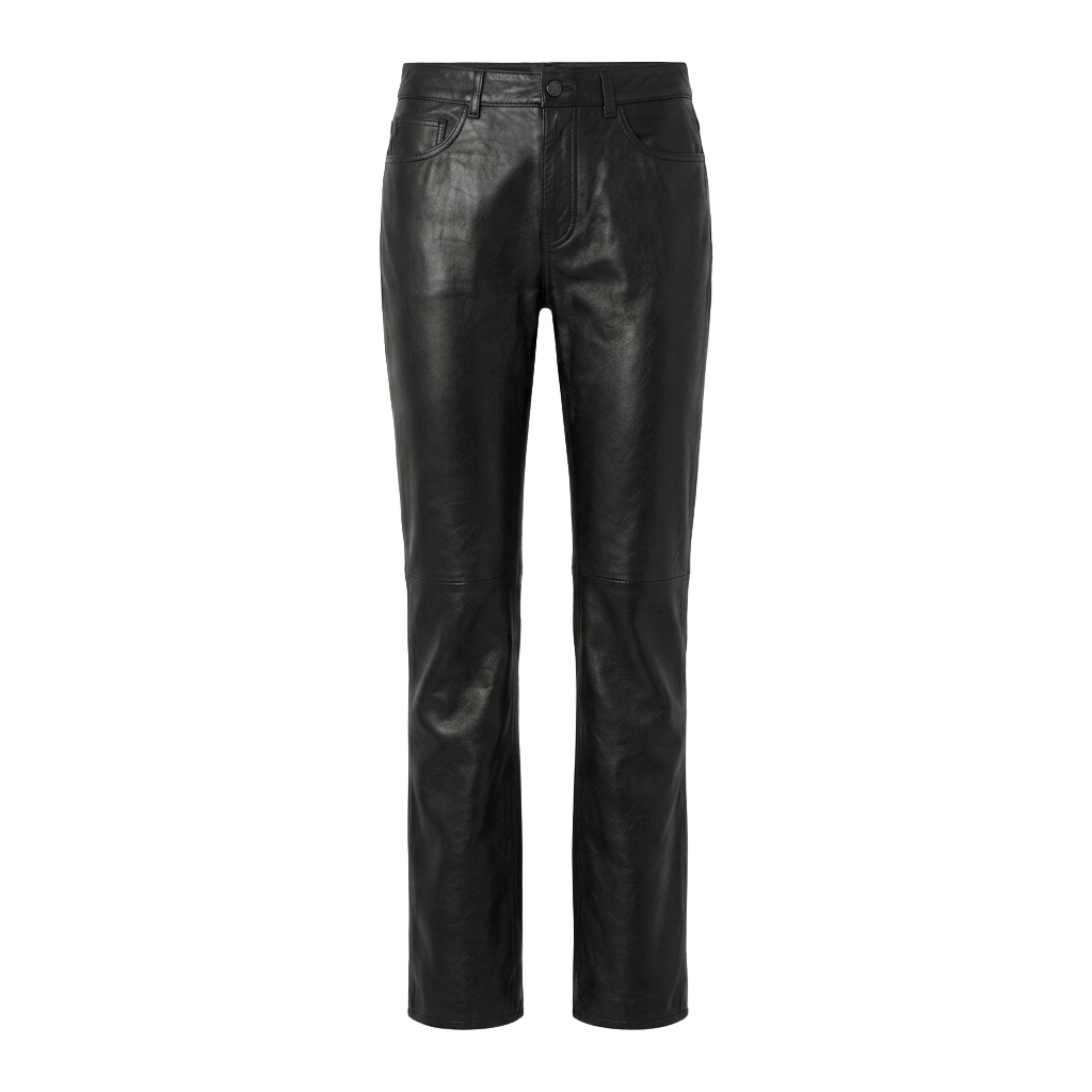 Black Leather Pants