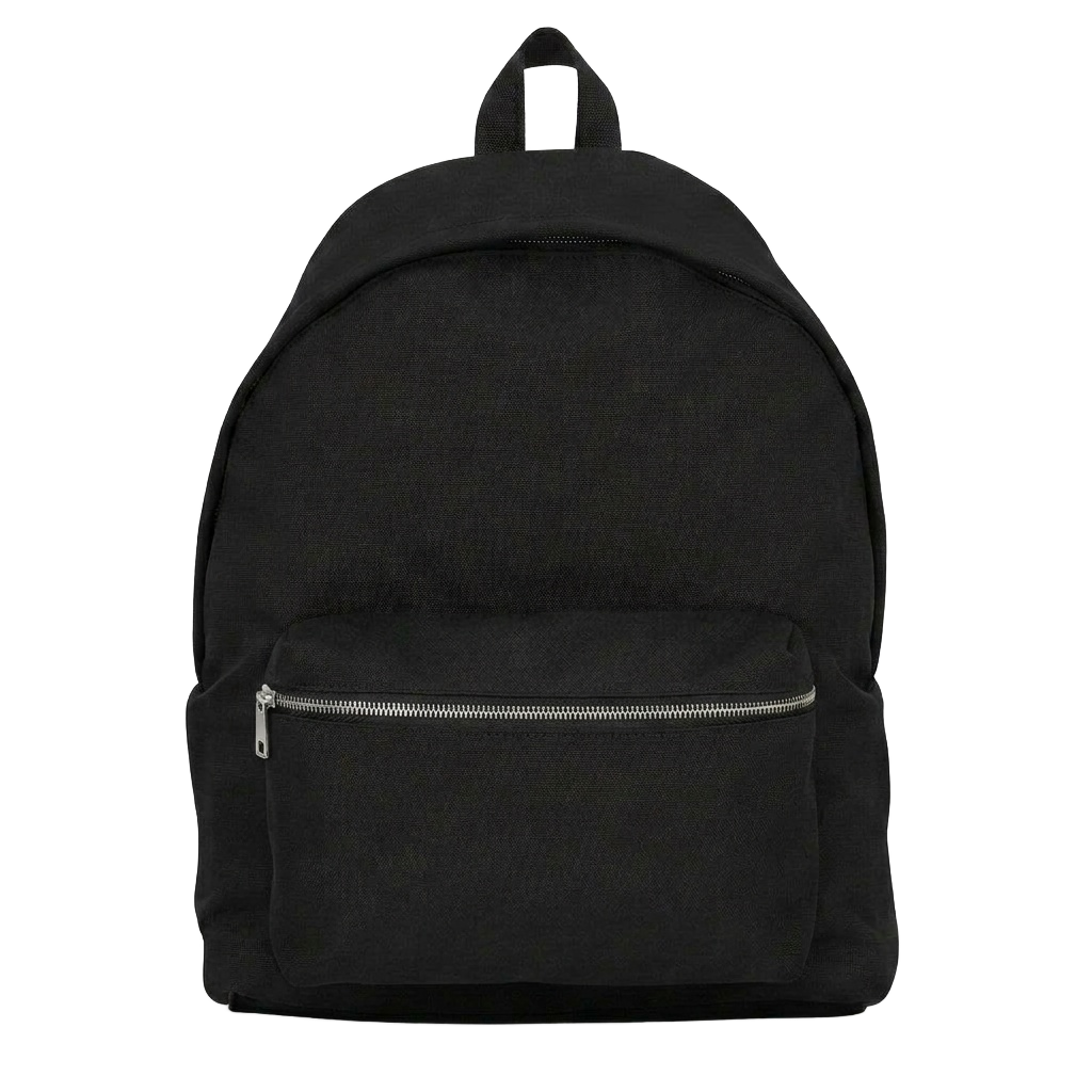 Black Minimalist Backpack