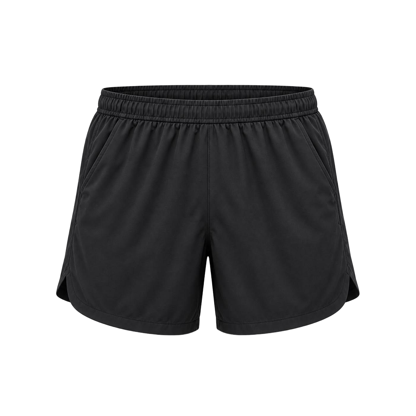 Black Running Shorts
