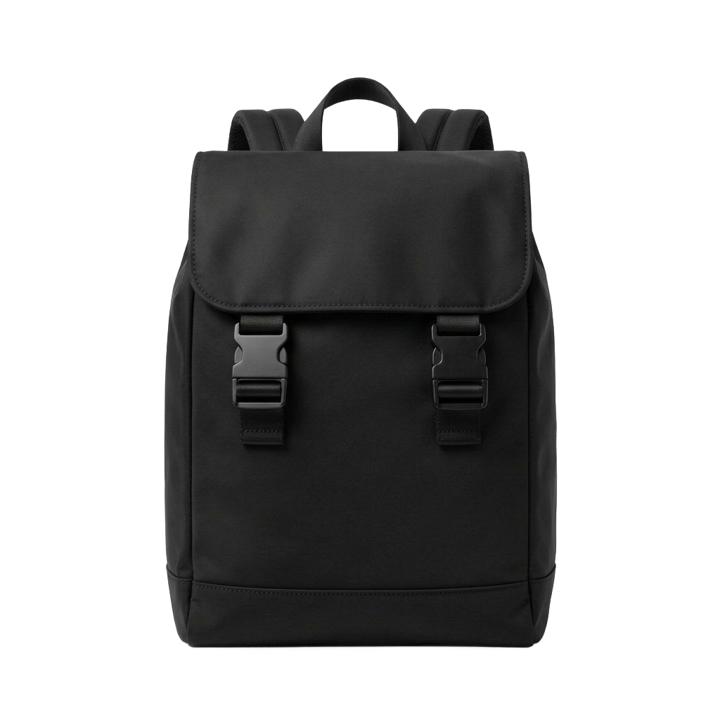 Black Utility Backpack