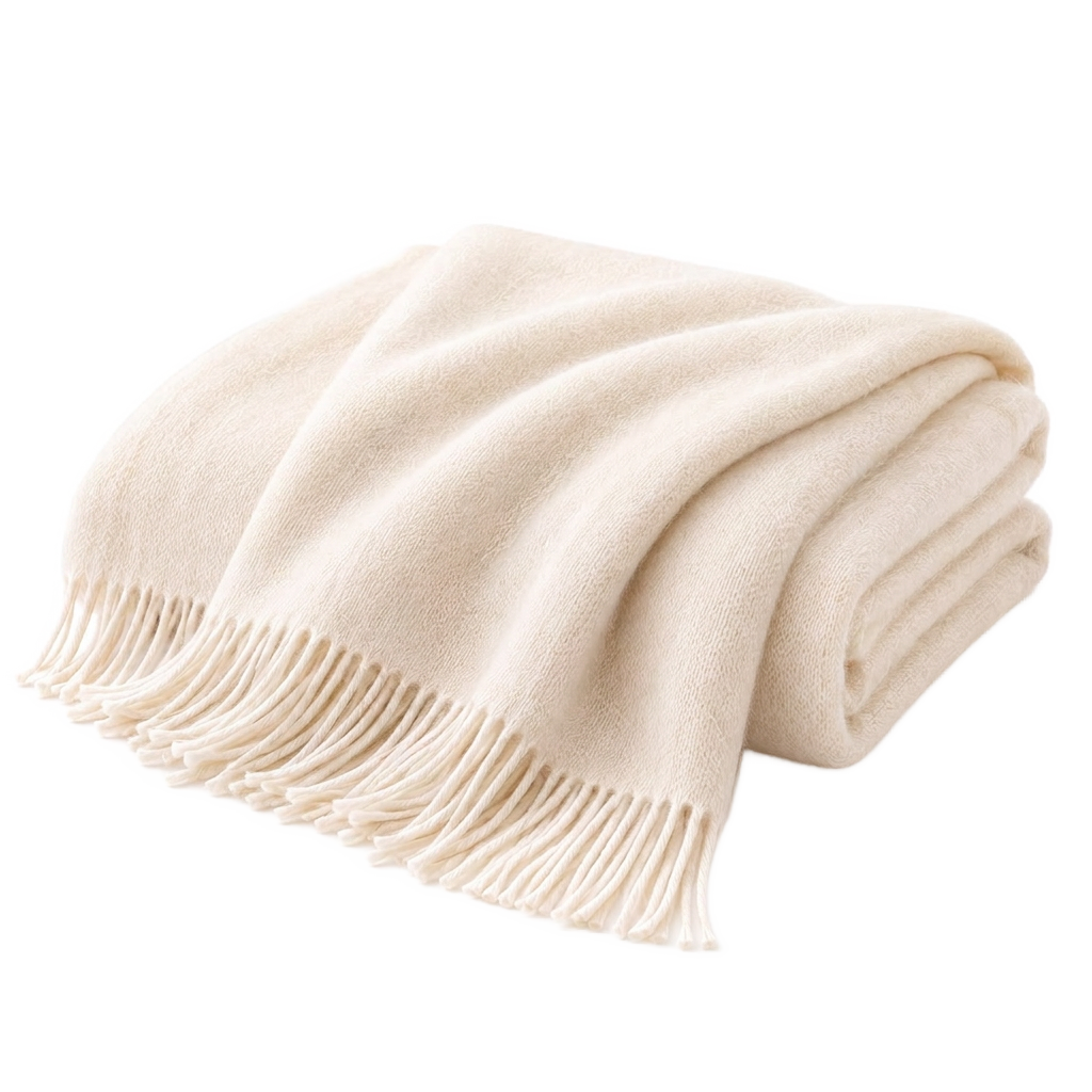 Cashmere / Wool-Cashmere Throw