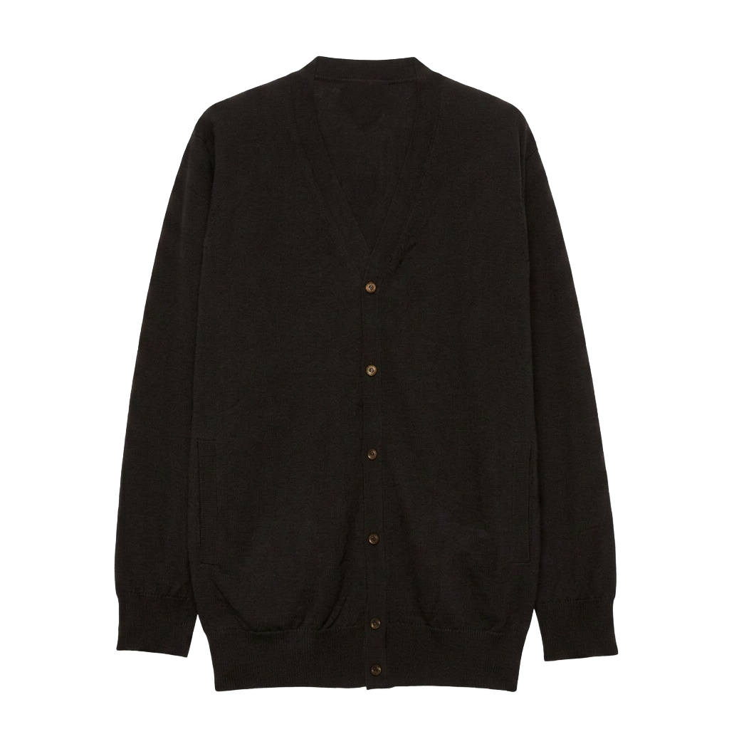 Classic Black Cardigan