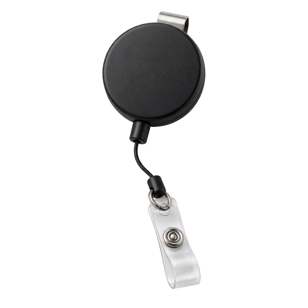 Compact Retractable Badge Reel