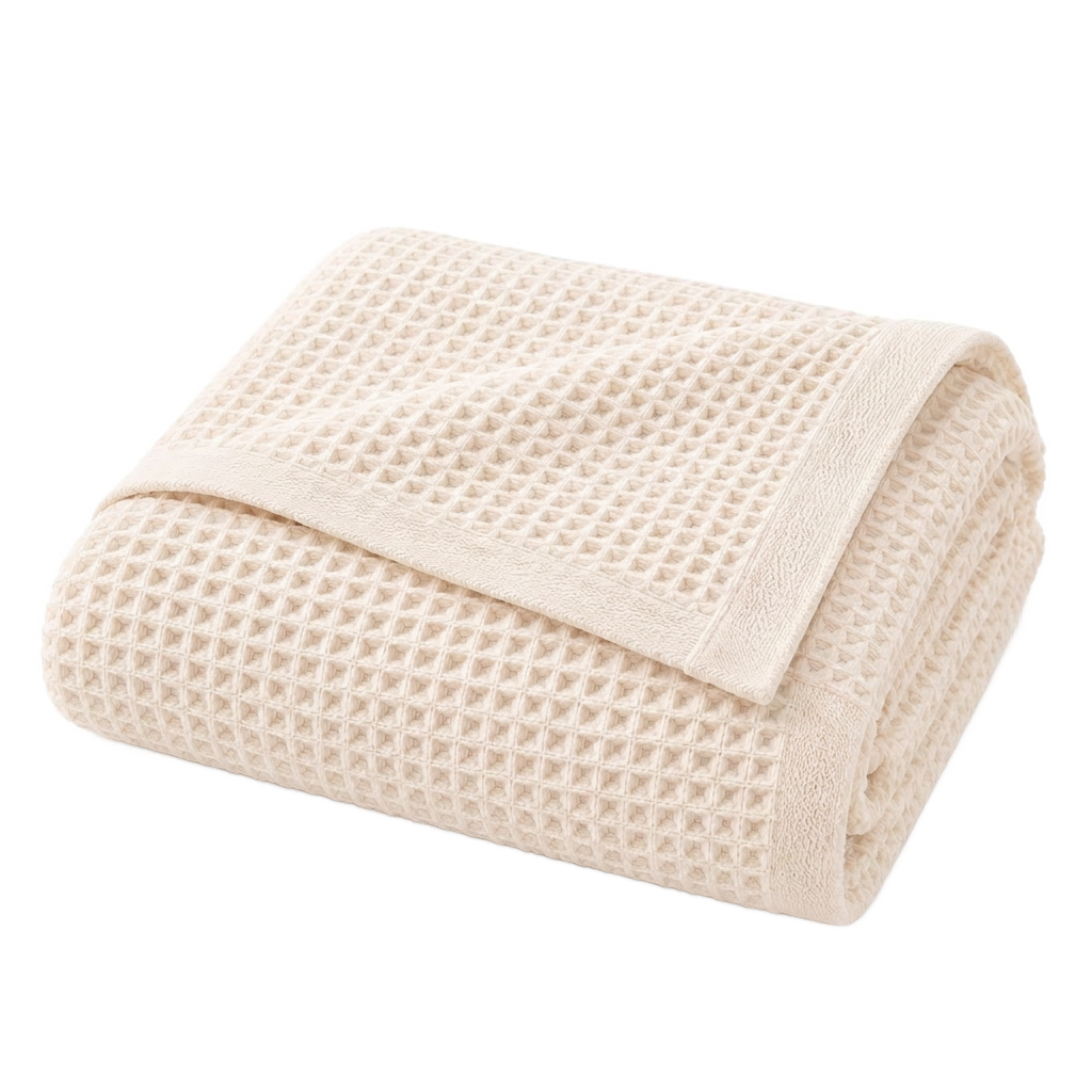 Cotton Waffle Blanket