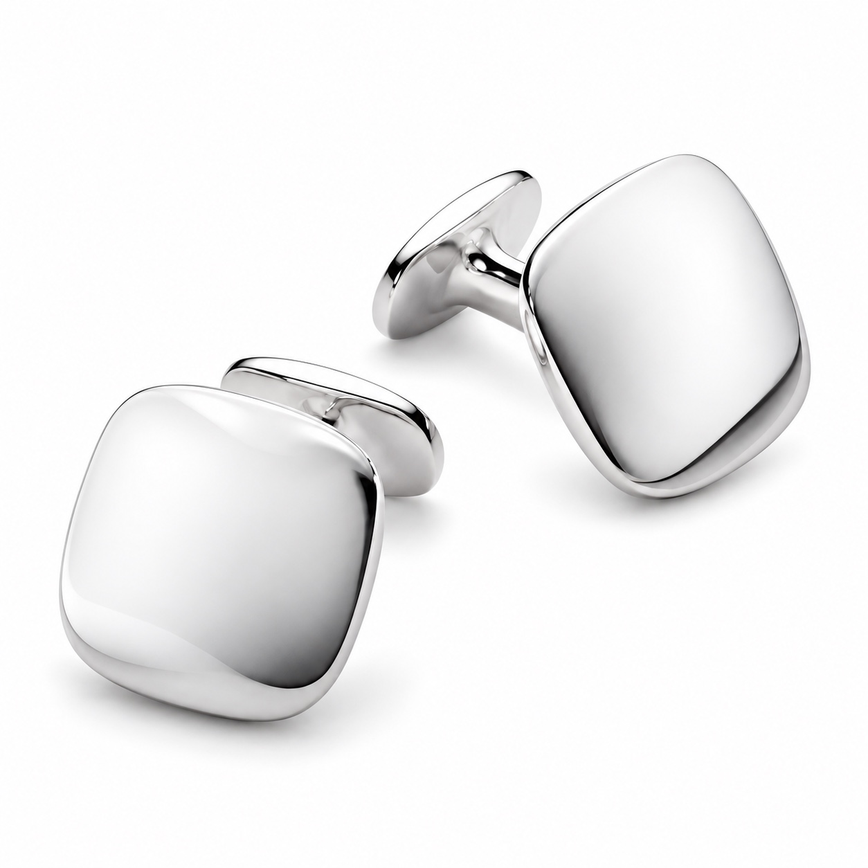 Cushion square cufflinks