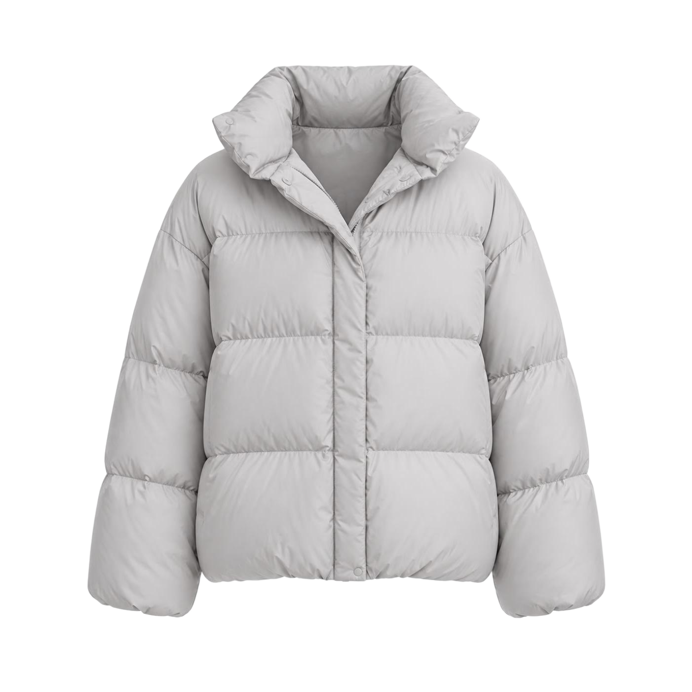 Dove Grey Relaxed Pillow Puffer