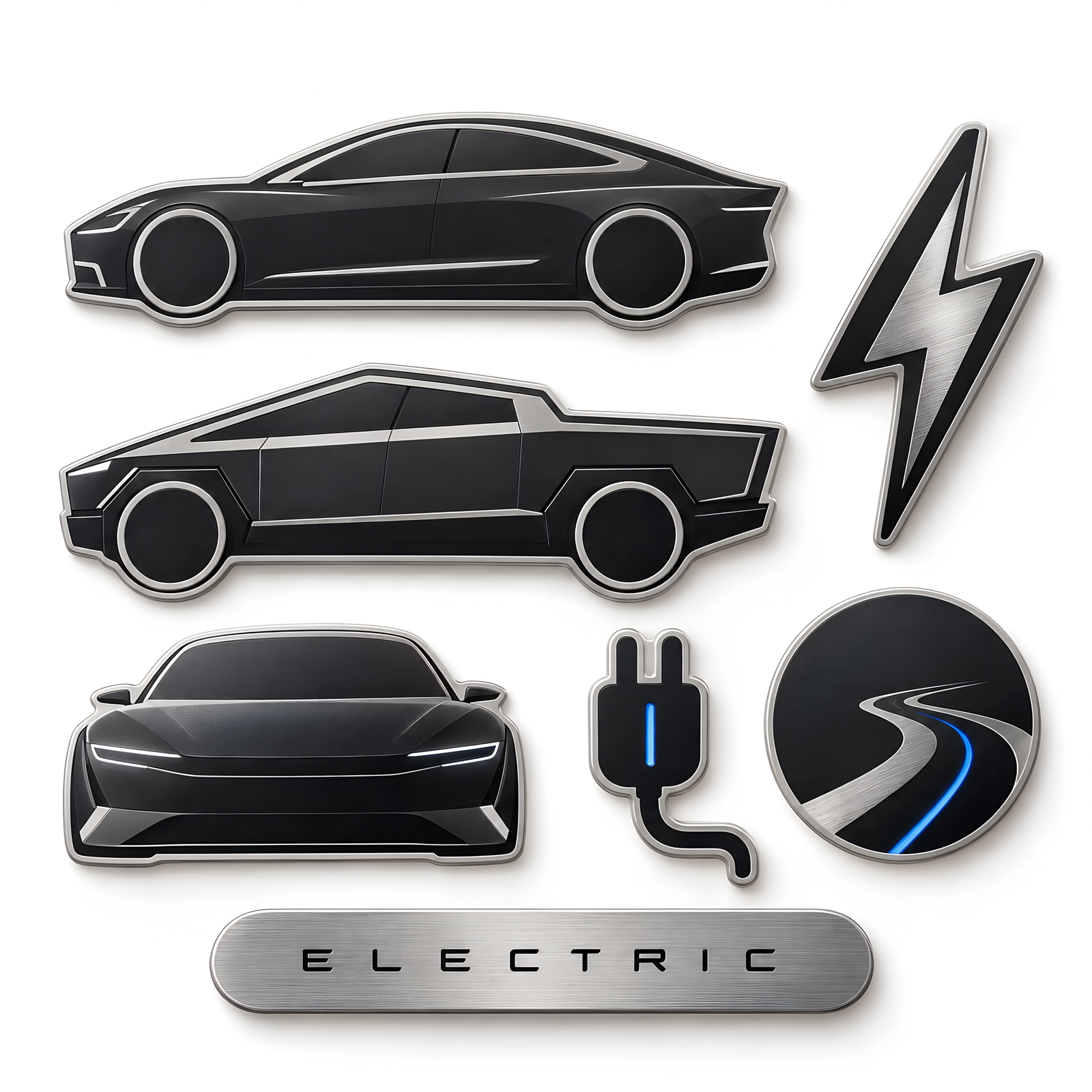 Electric Car Stickers