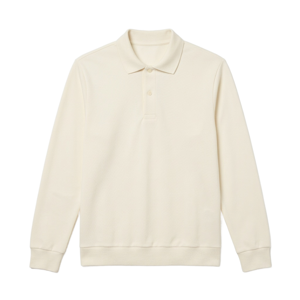rugby-style sweatshirt