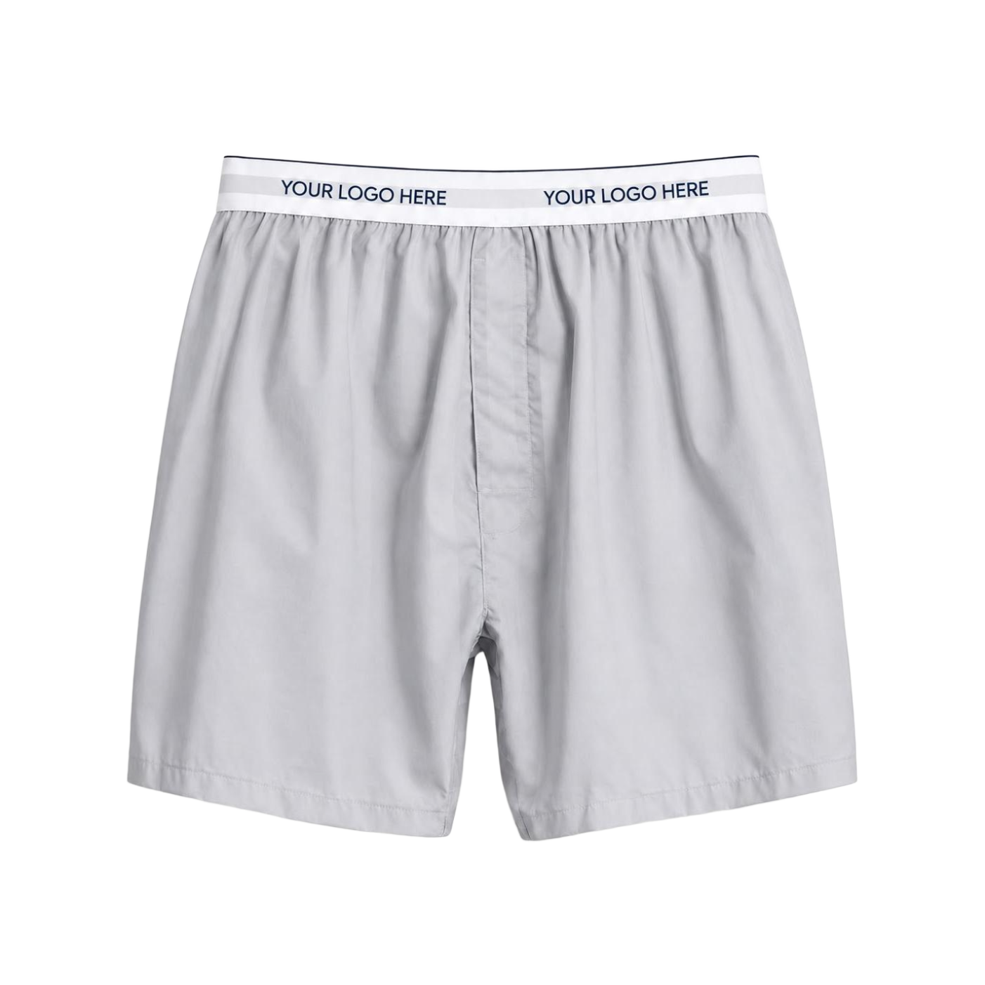 Grey Woven Boxer Shorts