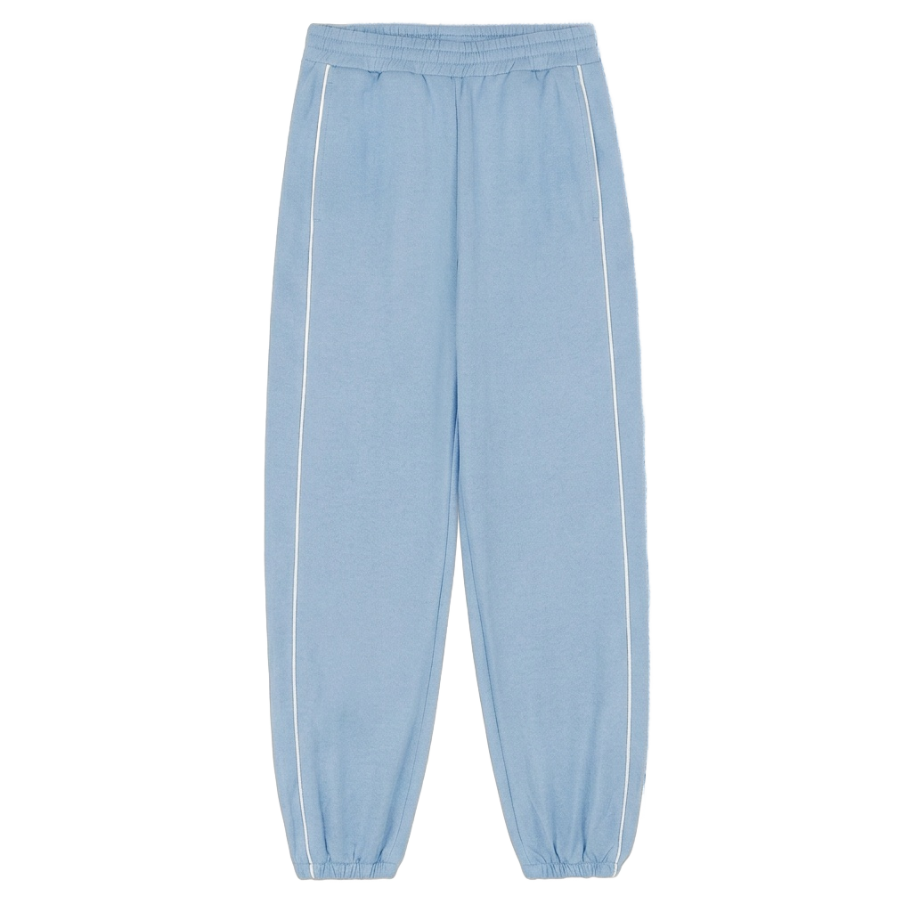 Blue Contrast Piping Jogger
