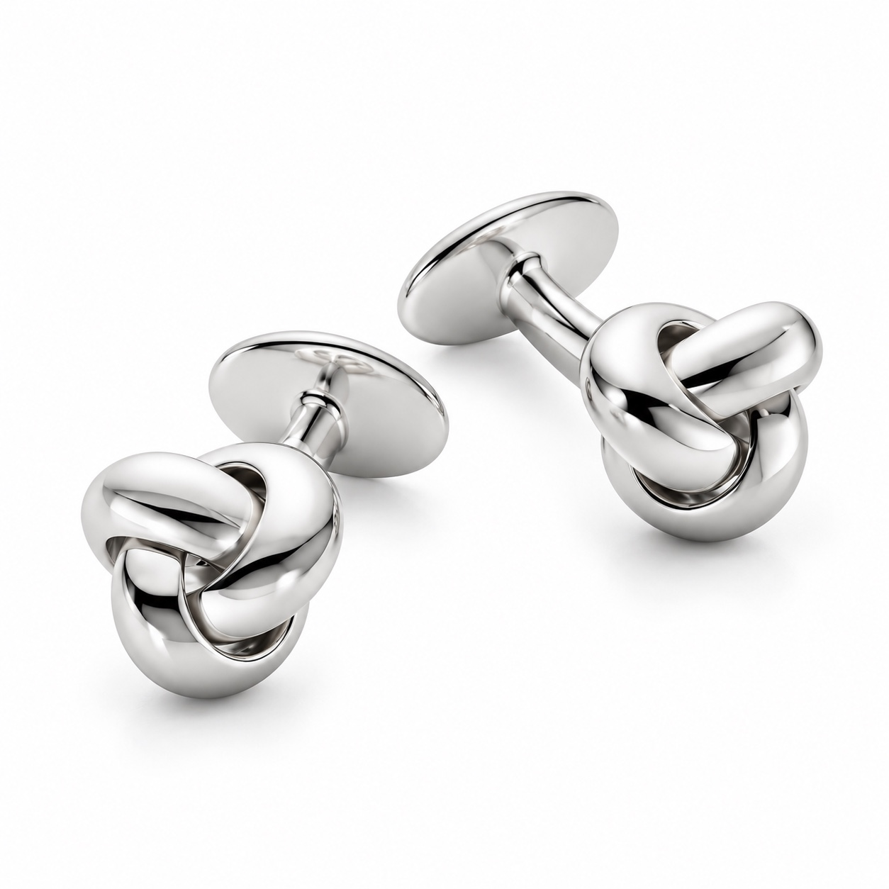 Knot cufflinks