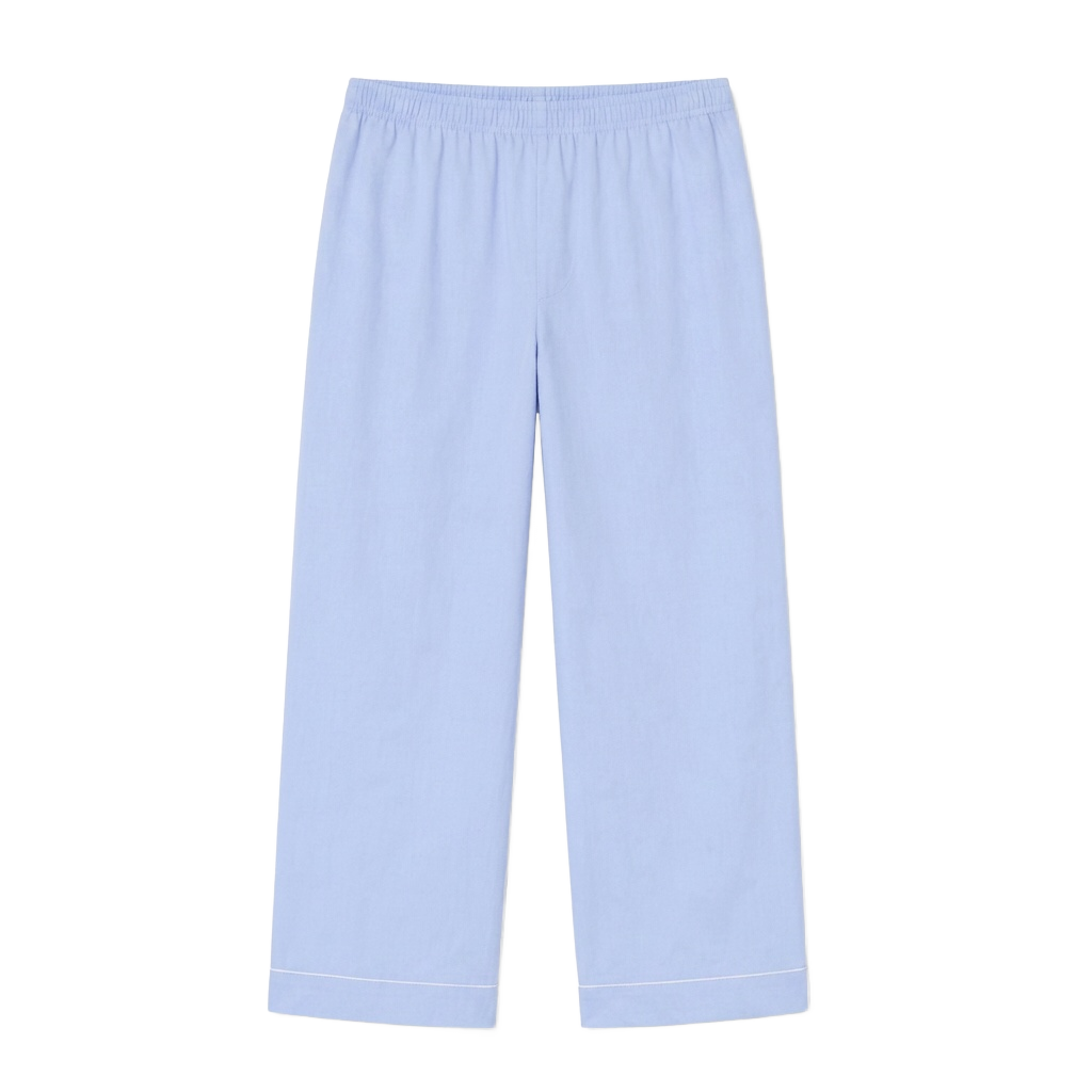 Light Blue Cotton Pyjama Set