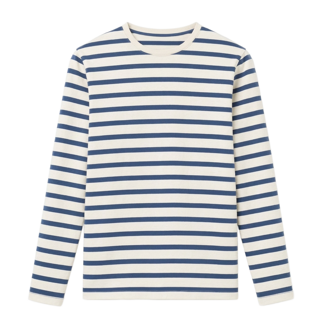 Light Blue Striped Mariniere