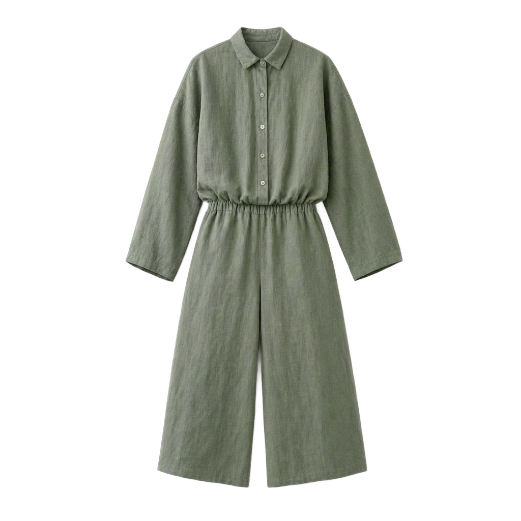 Luxury Linen Jumpsuit