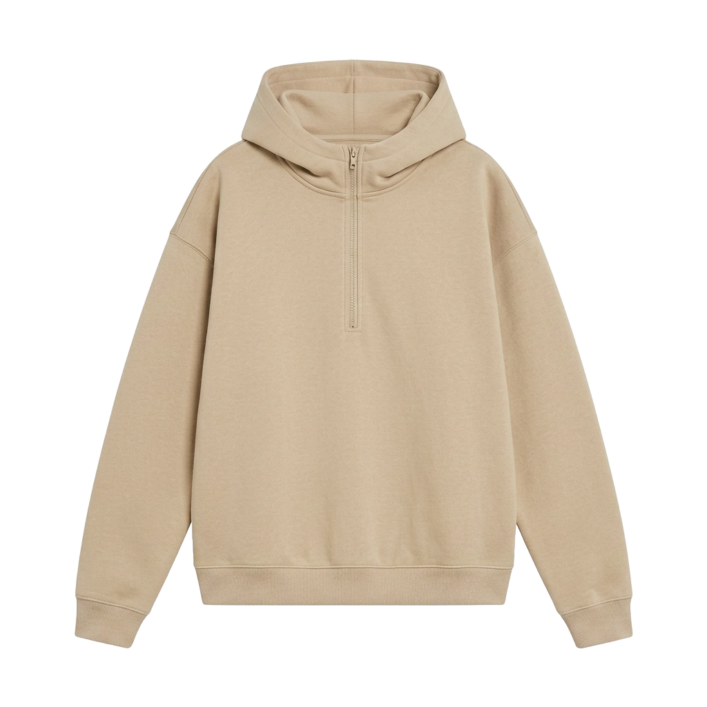 Half Zip Hoodie