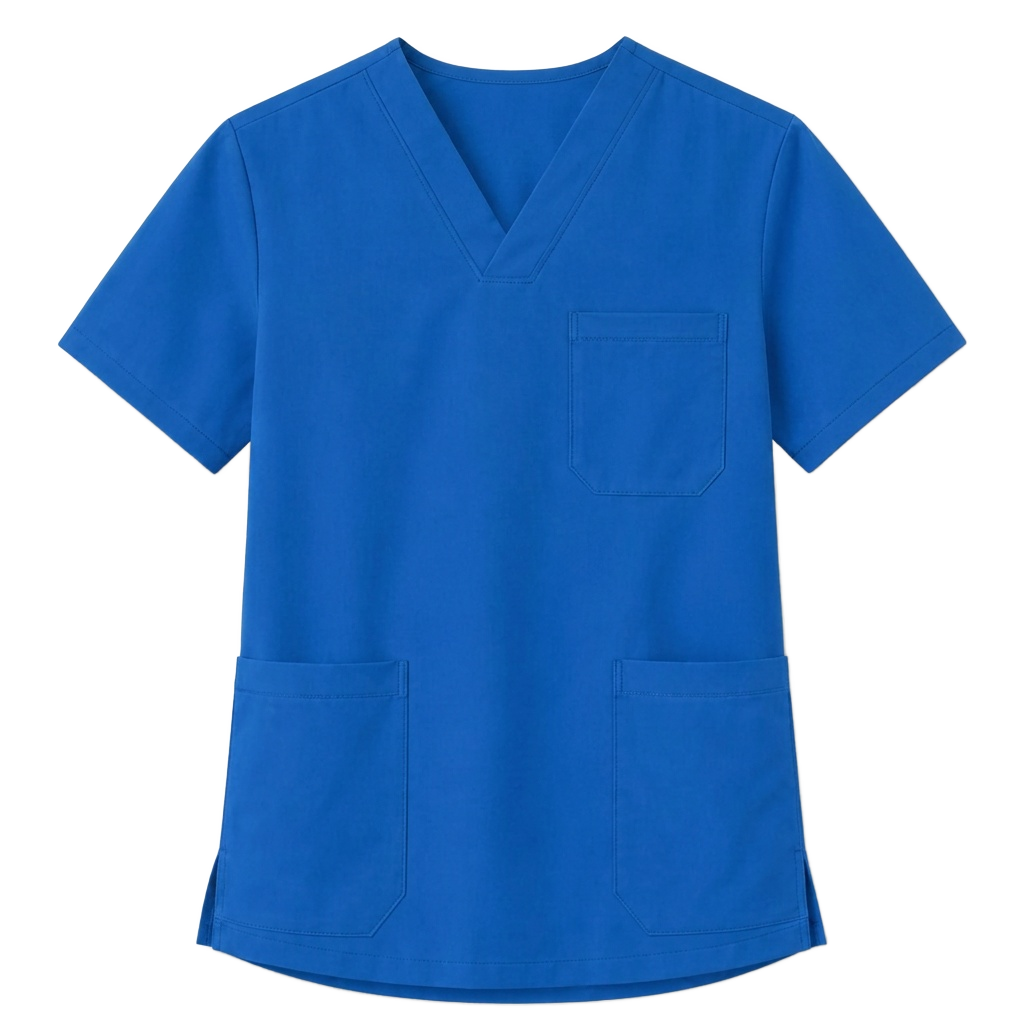 Medical scrub top