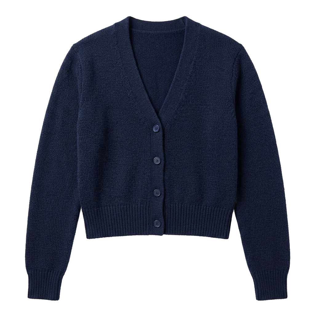 Navy Blue Cardigan