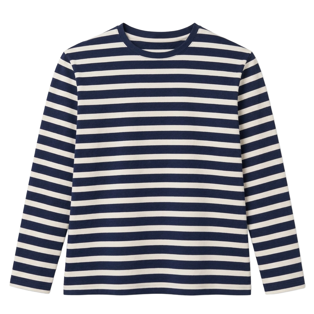 Navy Striped Mariniere