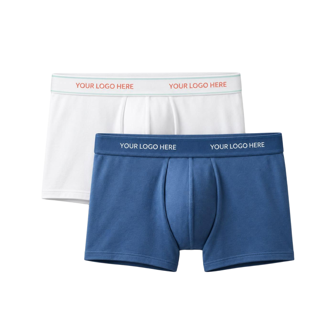 Navy & White Trunks Two-Pack