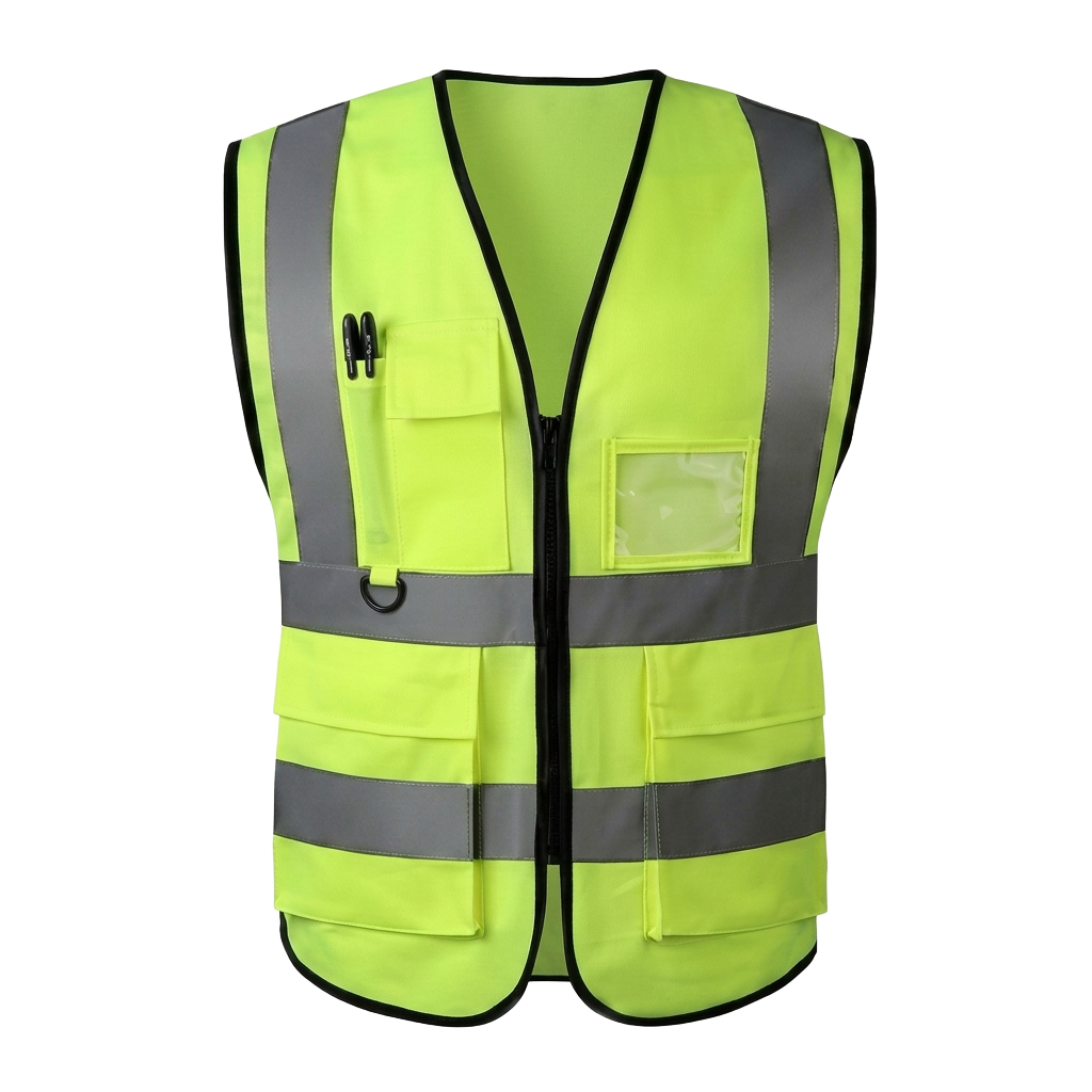 Neon Yellow Safety Vest