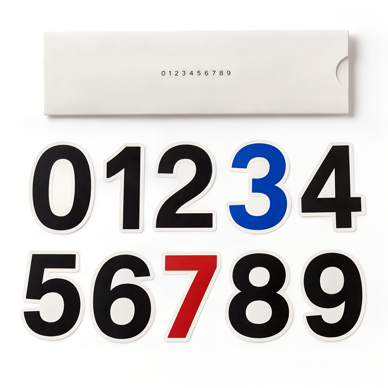 Numeral Sticker Sheet