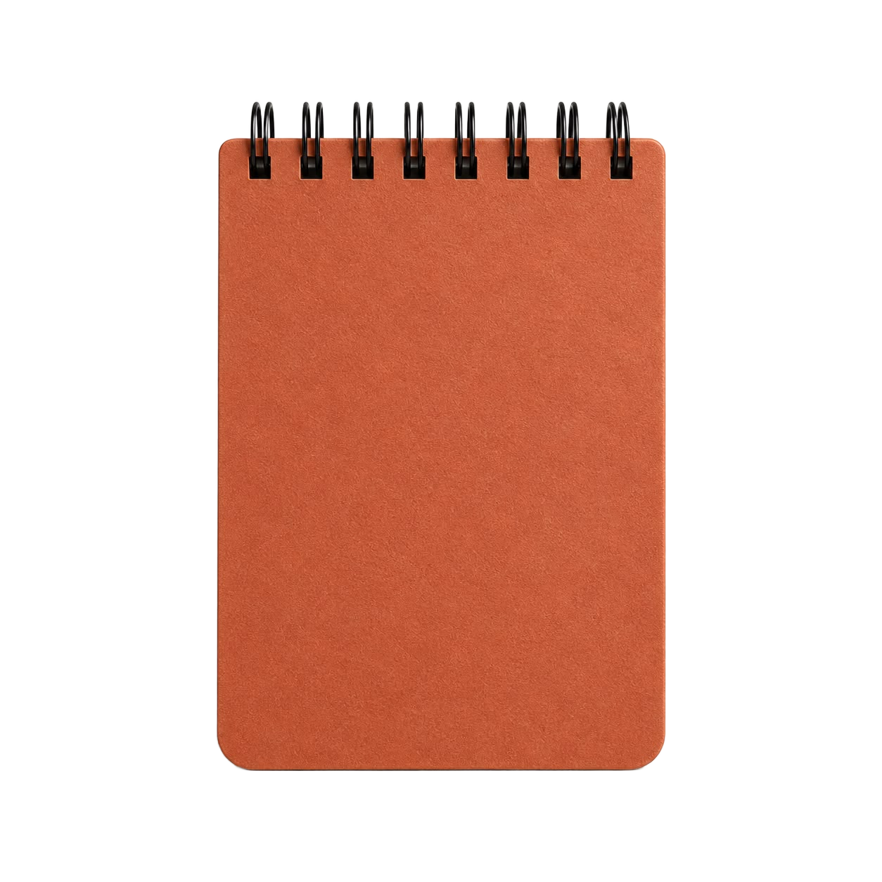 Orange Spiral Notebook